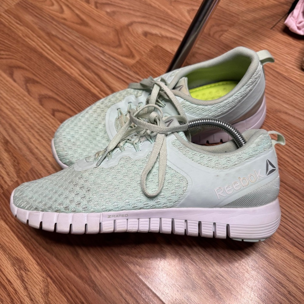 Reebok Womens Zrated 023501 816 Mint Green Running‎ Shoes Sneakers 8.5